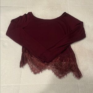 Detailed Lace Top